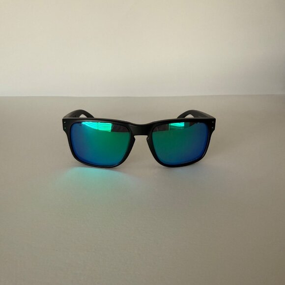 NEW Oakley Holbrook Prizm Polarized Green Reflective Lenses 9102 - Picture 3 of 12